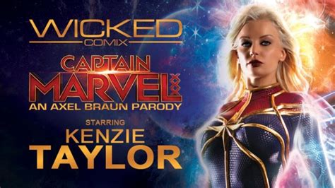 Wicked Launches Captain Marvel Xxx An Axel Braun Parody