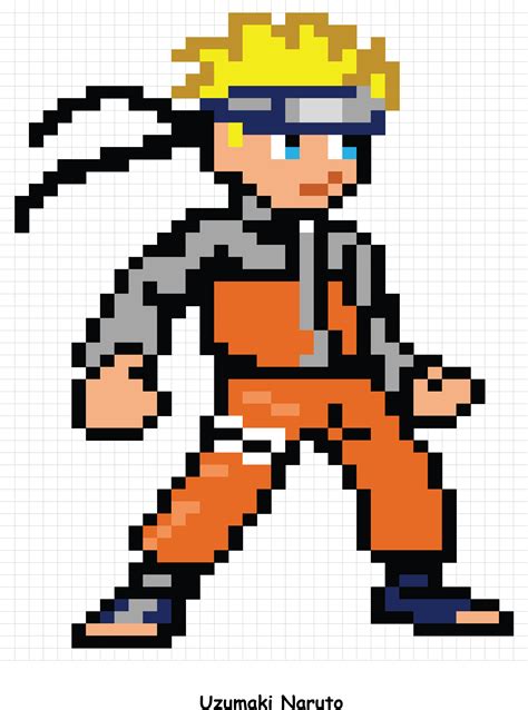 Jydesignarts Naruto Pixel Art Clipart Full Size Clipart 3533283