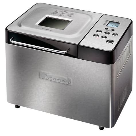Close the lid and start the cake cycle, when continuous steady stream. Kenmore 104501 Bread Maker With Electronic LCD Display