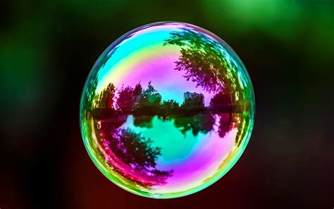Soap Bubble Rainbow Bubbles Hd Wallpaper Pxfuel