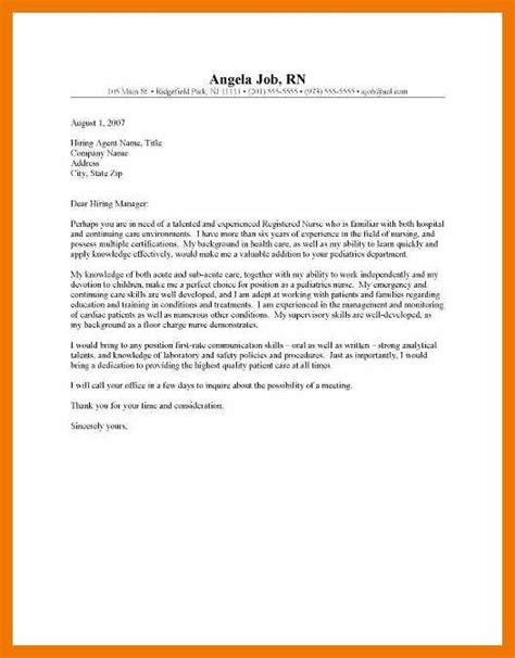New Grad Nurse Cover Letter Sample Academic