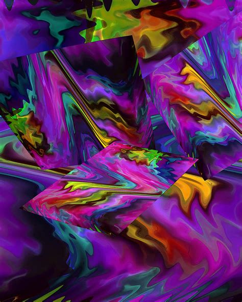 Color Journey In Magenta Digital Art By Lynda Lehmann