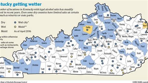 Kentucky Dry Counties Map Draw A Topographic Map Bank
