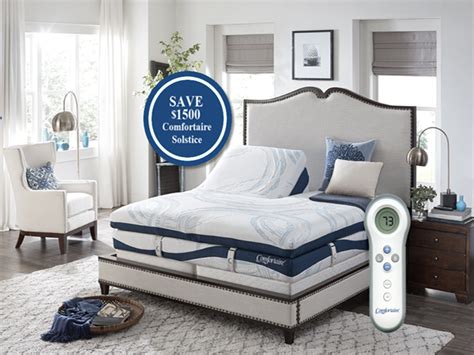 Solstice sleep products is committed to being the leading provider of quality mattresses at exceptional value. U15 Solstice Split Top Air Bed by Comfortaire | Sleepworks