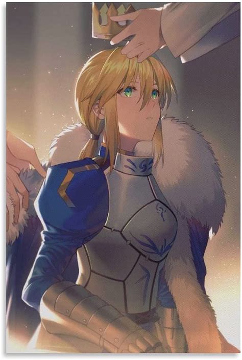 Xinxun Fate Saber Grand Order Altria Pendragon Japanese Anime Posters Room Aesthetic
