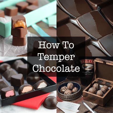 How To Temper Chocolate Video Tutorial Charlottes Lively Kitchen