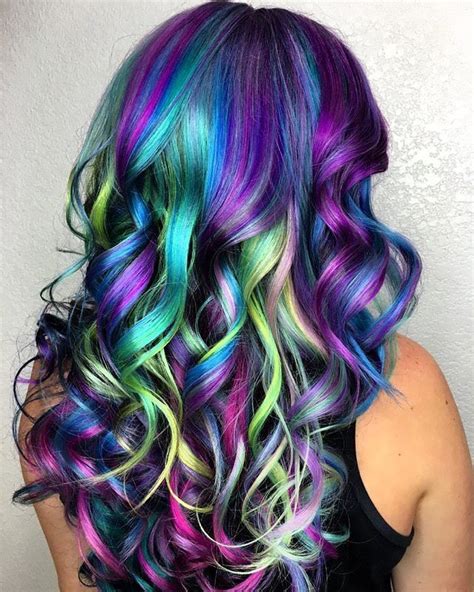 Mermaid Hair Mermaid Hair Color Cool Hair Color Pinterest Hair