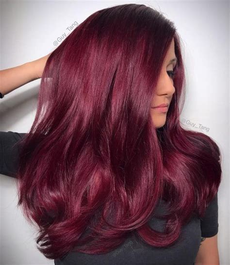 Pin On Maroon Hair Colors