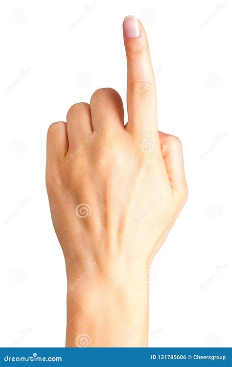 Finger Hand Symbols Concept True Alpha Holding Up The Loser Sign On The
