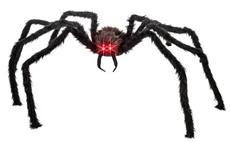 Halloween indoor & outdoor string lights. BIG GIANT Huge Hairy Tarantula Spider Decoration Halloween ...