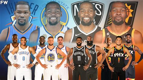 Kevin Durant Has Had The Greatest And Most Talented Teammates In Nba