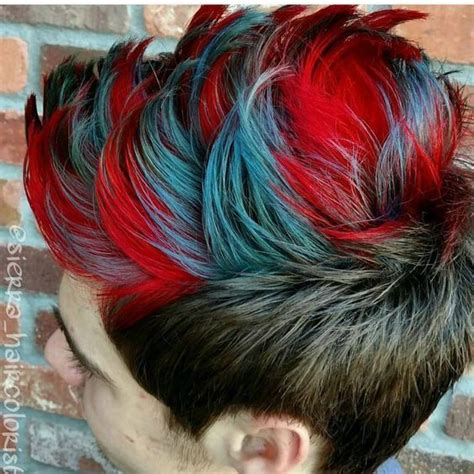 Pin By Morgan Stangl On Wonderland Boys Colored Hair