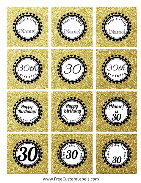 Cake flags cupcake topper crown toppers bride kids happy birthday wedding bridal cake wrapper party baking decor diy gifts flag. 30th Birthday Cake Toppers