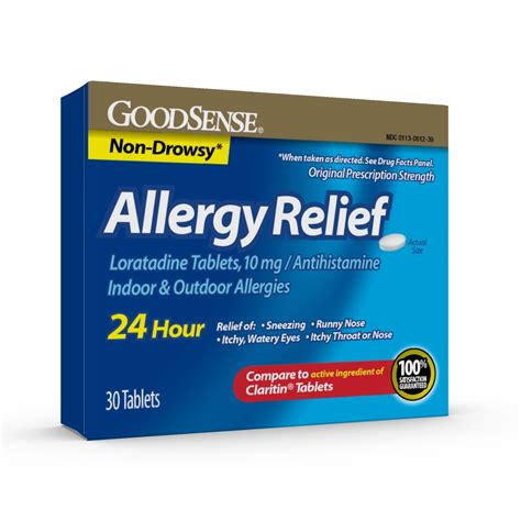 Wholesale Goodsense 24 Hour Allergy Relief Tablets 10 Mg 30 Pack