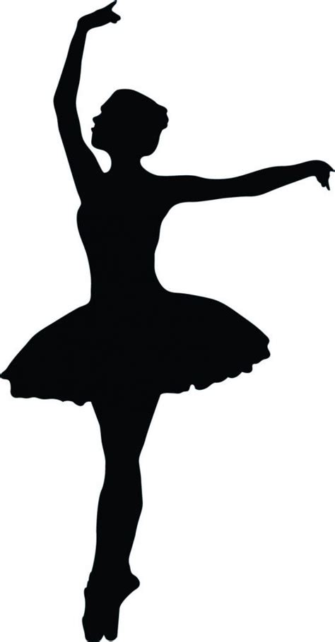 Ballerina Silhouette Printable Free Printable Templates