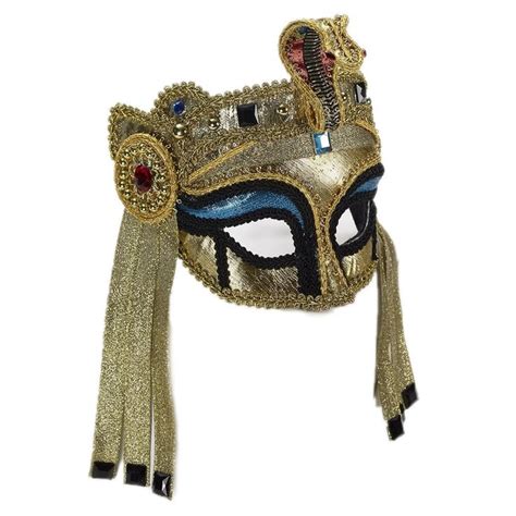 Egyptian Female Deluxe Mask With Comfort Arms Egyptian Mask Masks