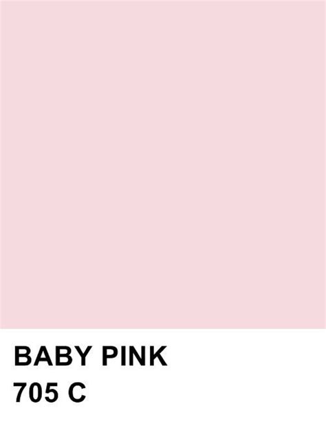 Pantone Pink Color Chart