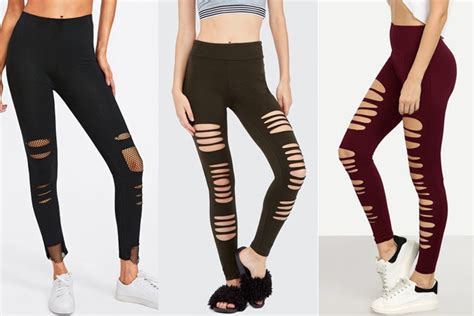Create Your Own Sense Of Fashion And Style With Ripped Leggings Diy