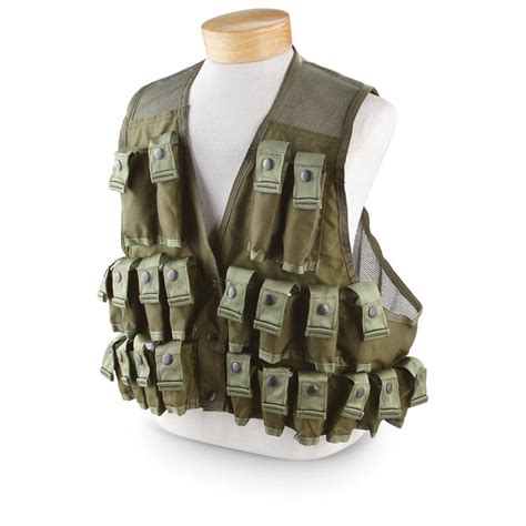 New Us Military Surplus Ammo Carrying Vest Olive Drab Military