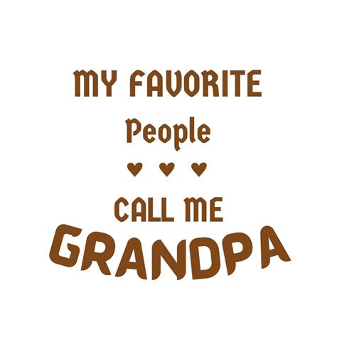 My Favorite People Call Me Grandpa Svg File For Etsy