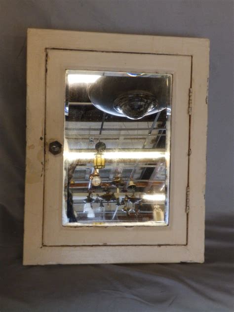 Shop with afterpay on eligible items. Antique Industrial Recessed Metal Medicine Cabinet Beveled ...