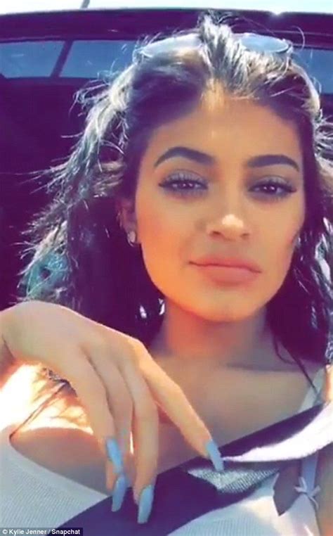 snapchat selfies kylie has often documented her casual moments on her social media account