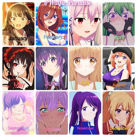 Waifu Paradise On Twitter Who Is Your Waifu This Time