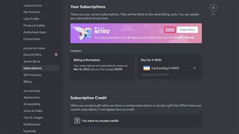 How To Cancel Discord Nitro Subscription 2023