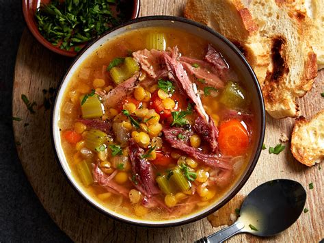 Slow Cooker Split Pea And Ham Soup Recipe Chatelaine