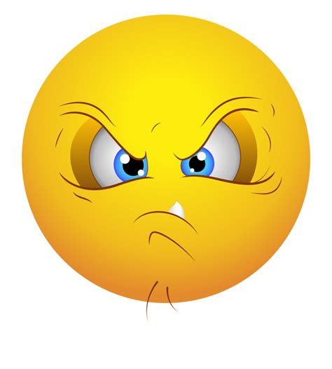 Download High Quality Emoji Clipart Angry Transparent Png