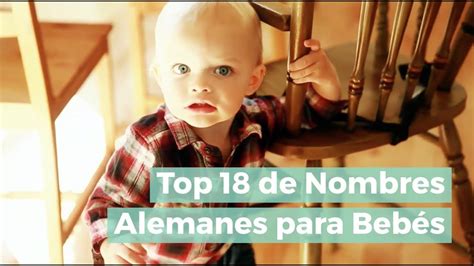 Top 18 De Nombres Alemanes Para Bebes YouTube