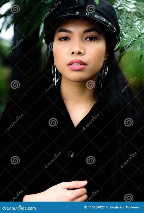 Portrait Of A Beautiful Filipino Woman Stock Image Image Of Portrait Female 113854027