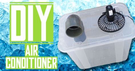 Make Your Own Diy Air Conditioner Diy Air Conditioner Homemade Air