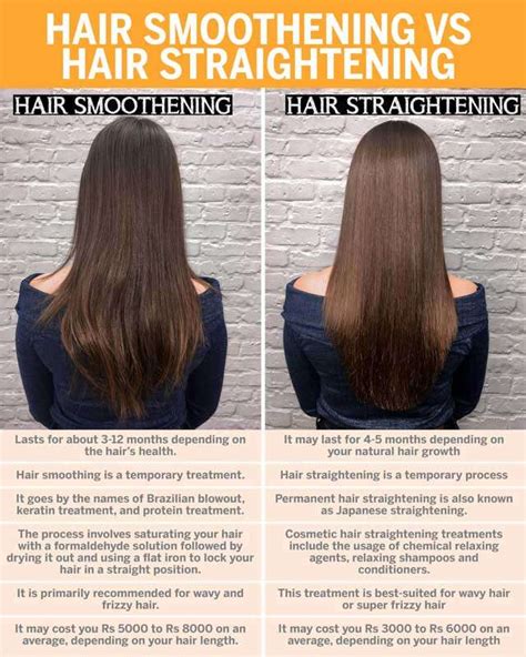 Difference Between Hair Straightening And Hair Smootheningsave Up To