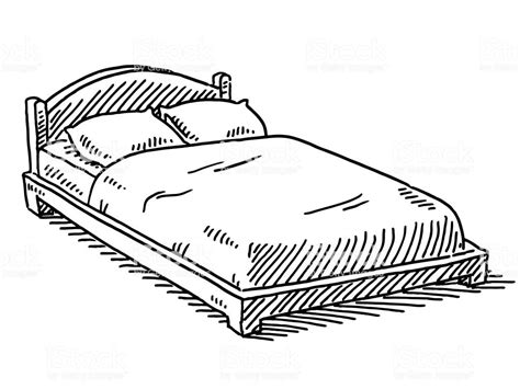 How To Draw A Bed Really Easy Drawing Tutorial