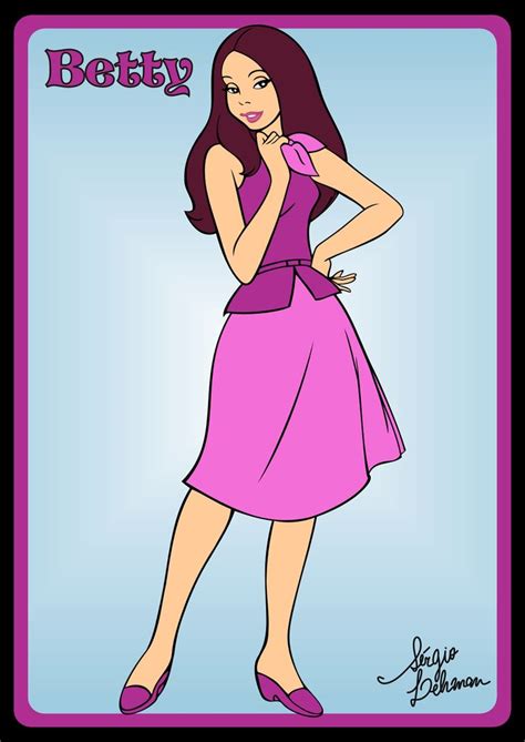 Betty From The Thing Hanna Barbera Classic Cartoon Characters Barbera