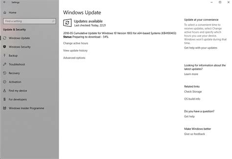 Cumulative Update Kb4100403 Windows 10 V1803 Build 1713481 May 23