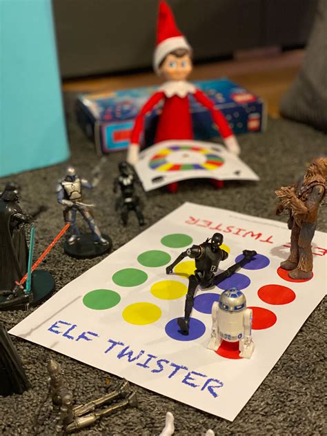 Free Printable Elf On The Shelf Twister Game The Gingerbread House