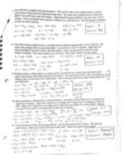 SOLUTION: Kuta Software Infinite Algebra 1: Systems of Equations