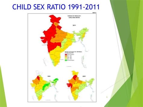 The Child Sex Ratio In India
