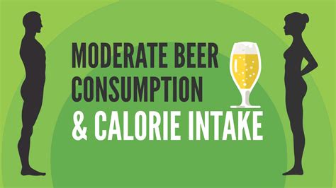 Explanimation Moderate Beer Consumption And Calorie Intake Beer And