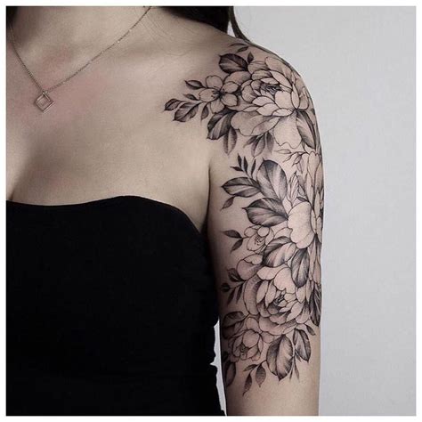 Pin By Sarah Thornhill On Tattoos In 2020 Floral Tattoo Shoulder