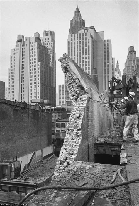 Destruction Of Old New York Seen In Mid 1960s Photos Daily Mail Online