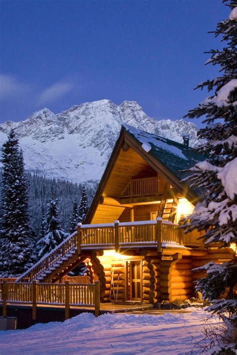 These Gorgeous Quaint Cabins In The Midst Of Breathtaking Snowy