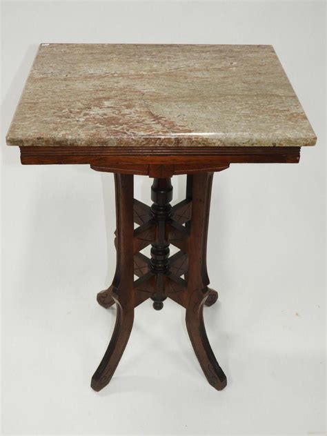 Murrays Auctioneers Lot 69 Late 19th Century Marble Top Pedestal