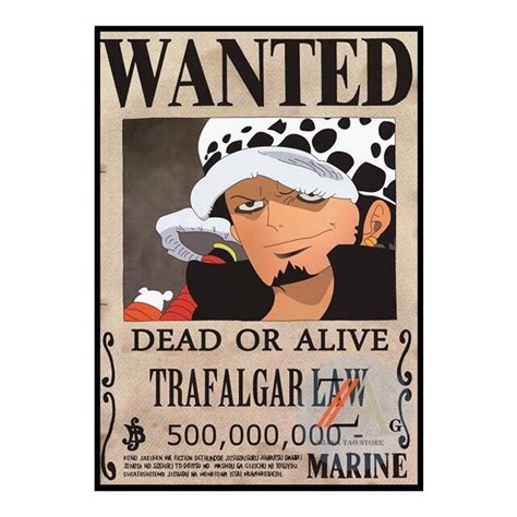 Boa Hancock Wanted Poster One Piece Free Shipping