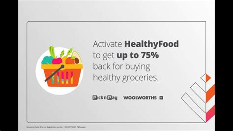 How To Activate Your Vitality Healthyfood Benefit Youtube