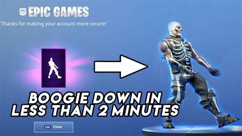 How To Get Boogie Down Emote For Free In Fortnite Under 2 Minutes