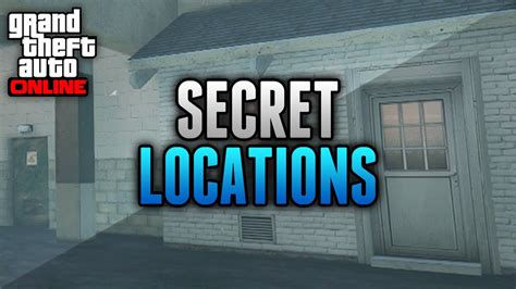 Gta 5 Hidden And Secret Locations Online 5 Secret Places On Gta 5