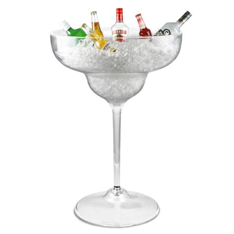 Giant Acrylic Margarita Glass 1230oz 35ltr Drinkstuff